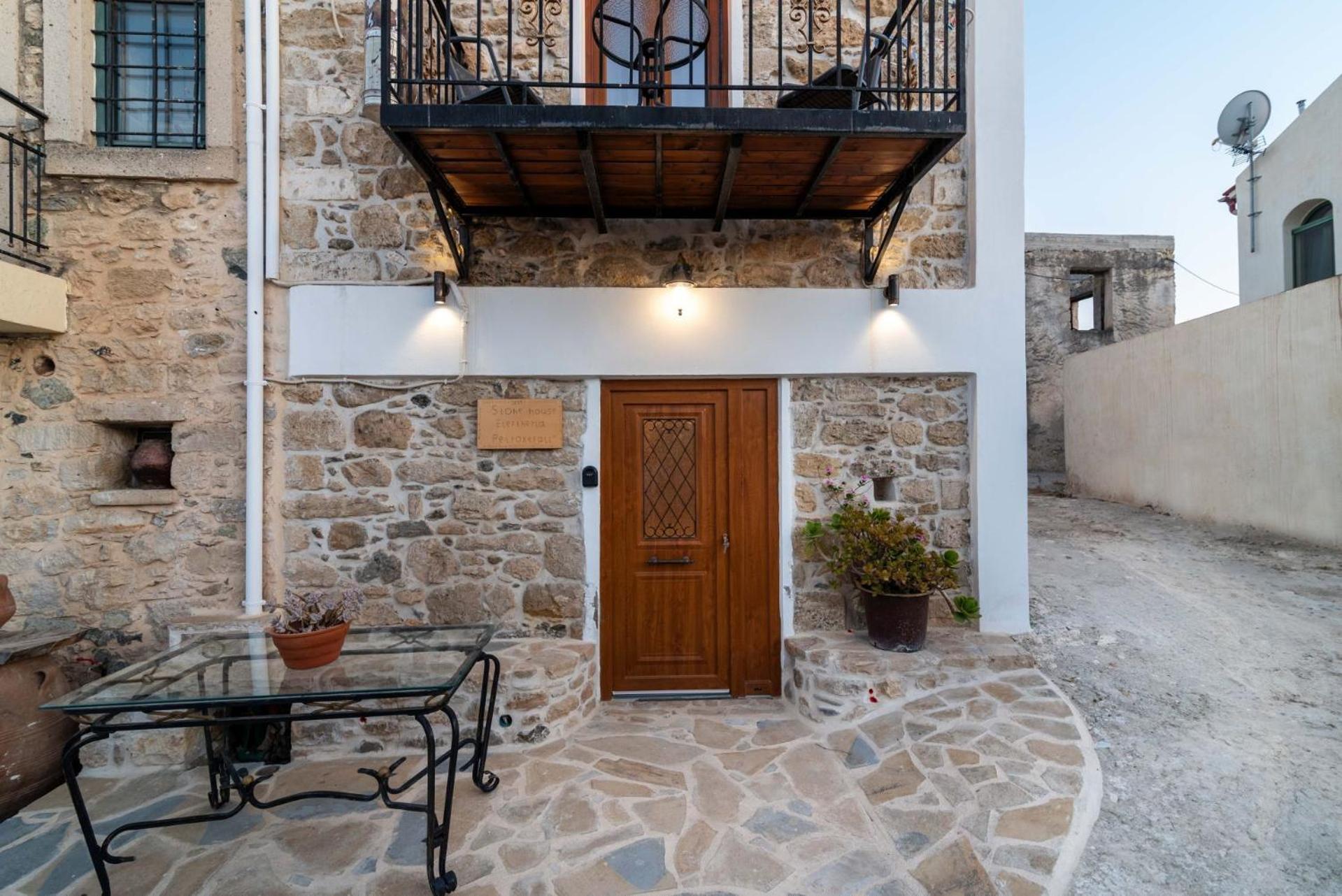 Stone House Elefteria Near Matala Beach Petrokefálion Buitenkant foto